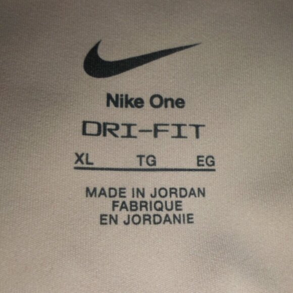 Nike One Rust Pink High Rise 7/8 Leggings w Pockets - Picture 5 of 8